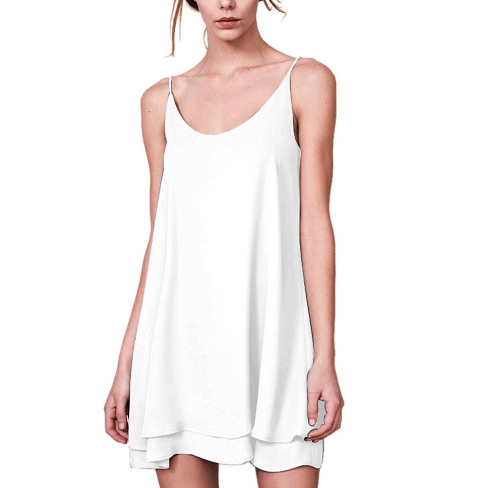 🌷NWT Chiffon Tank Top Swing Sundress🌷